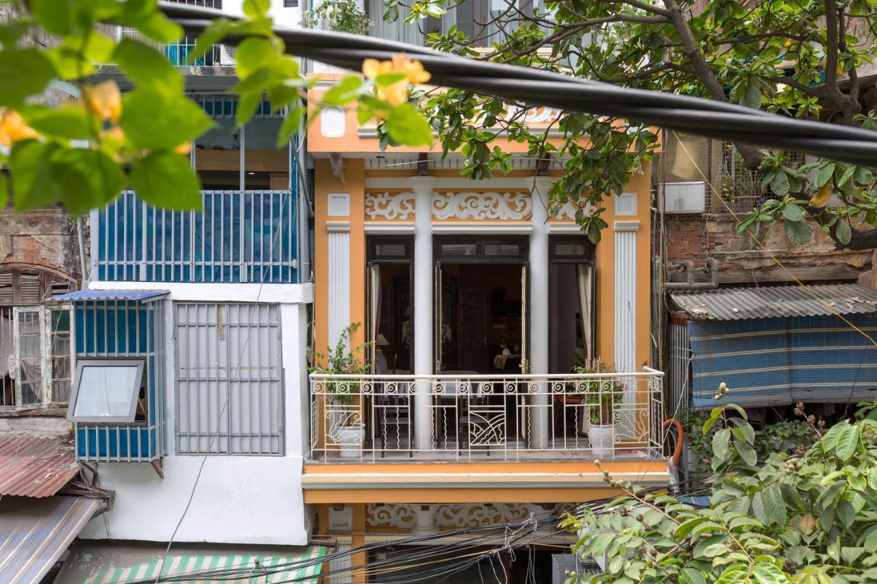 شقة هانوي  في سنترالاتيكو داون تاون - بيسبوك كولونيال هاوس بالقرب من هوان كيم المظهر الخارجي الصورة